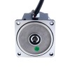 25W 110VAC 60Hz 3-51.67RPM 3.90Nm (552.28oz.in) Flanşlı 80mm Dik Açılı Şanzıman Tek Fazlı AC Değişken Hızlı Motor