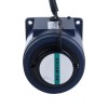 25W 220VAC 50Hz 0,9-13,5RPM 12,00Nm (1699,32oz.in) Flanşlı 80mm Dik Açılı Şanzıman Tek Fazlı AC Değişken Hızlı Motor
