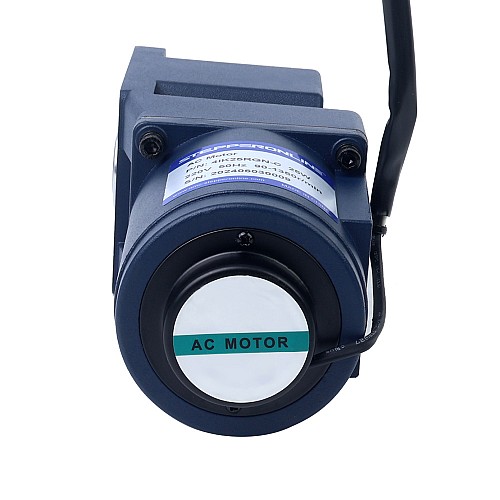 25W 110VAC 60Hz 0,9-15,5RPM 12,00Nm (1699,32oz.in) Flanşlı 80mm Dik Açılı Şanzıman Tek Fazlı AC Değişken Hızlı Motor 25W 110VAC 60Hz 0,9-15,5RPM 12,00Nm (1699,32oz.in) Flanşlı 80mm Dik Açılı Şanzıman Tek Fazlı AC Değişken Hızlı Motor