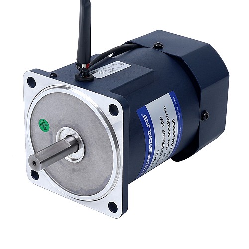 60W 220VAC 50Hz 90-1350RPM 0,45Nm (63,72oz.in) Flanşlı 90mm Tek Fazlı AC Değişken Hızlı Motor 60W 220VAC 50Hz 90-1350RPM 0,45Nm (63,72oz.in) Flanşlı 90mm Tek Fazlı AC Değişken Hızlı Motor