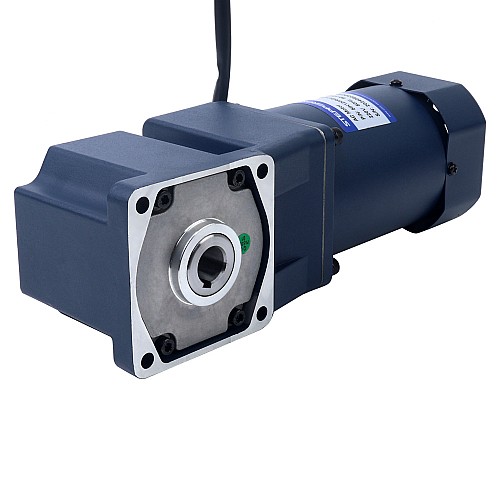 120W 220VAC 50Hz 9-135RPM 6,20Nm (877,98oz.in) Flanşlı 90mm Dik Açılı Şanzıman Tek Fazlı AC Değişken Hızlı Motor 120W 220VAC 50Hz 9-135RPM 6,20Nm (877,98oz.in) Flanşlı 90mm Dik Açılı Şanzıman Tek Fazlı AC Değişken Hızlı Motor
