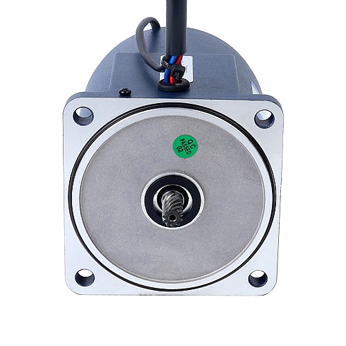 40W 110VAC 60Hz 4,5-77,5RPM 3,38Nm (478,65oz.in) Flanşlı 90mm Mahmuzlu Şanzıman Tek Fazlı AC Değişken Hızlı Motor 40W 110VAC 60Hz 4,5-77,5RPM 3,38Nm (478,65oz.in) Flanşlı 90mm Mahmuzlu Şanzıman Tek Fazlı AC Değişken Hızlı Motor