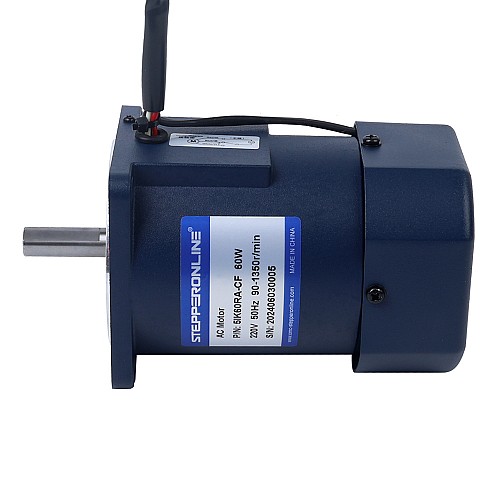 60W 220VAC 50Hz 90-1350RPM 0,45Nm (63,72oz.in) Flanşlı 90mm Tek Fazlı AC Değişken Hızlı Motor 60W 220VAC 50Hz 90-1350RPM 0,45Nm (63,72oz.in) Flanşlı 90mm Tek Fazlı AC Değişken Hızlı Motor