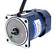 60W 220VAC 50Hz 1,8-27RPM 10,00Nm (1416,12oz.in) Flanşlı 90mm Mahmuzlu Şanzıman Tek Fazlı AC Değişken Hızlı Motor