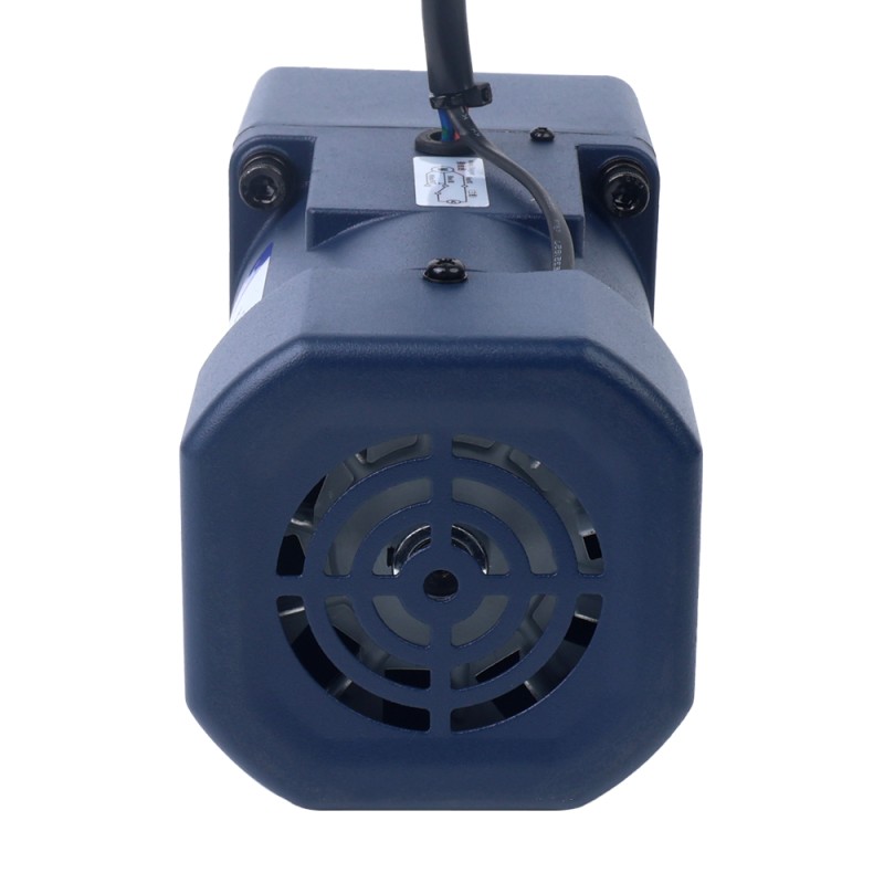 60W 110VAC 60Hz 9-155RPM 2,86Nm (405,01oz.in) Flanşlı 90mm Mahmuzlu Şanzıman Tek Fazlı AC Değişken Hızlı Motor
