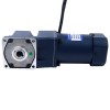 90W 110VAC 60Hz 9-155RPM 4,60Nm (651,41oz.in) Flanşlı 90mm Dik Açılı Şanzıman Tek Fazlı AC Değişken Hızlı Motor