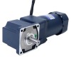 90W 110VAC 60Hz 9-155RPM 4,60Nm (651,41oz.in) Flanşlı 90mm Dik Açılı Şanzıman Tek Fazlı AC Değişken Hızlı Motor