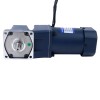 90W 110VAC 60Hz 9-155RPM 4,60Nm (651,41oz.in) Flanşlı 90mm Dik Açılı Şanzıman Tek Fazlı AC Değişken Hızlı Motor