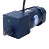 90W 110VAC 60Hz 9-155RPM 4,37Nm (618,84oz.in) Flanşlı 90mm Mahmuzlu Şanzıman Tek Fazlı AC Değişken Hızlı Motor