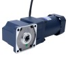 200W 110VAC 60Hz 0,9-15,5RPM 60,00Nm (8496,6oz.in) Flanşlı 104mm Dik Açılı Şanzıman Tek Fazlı AC Değişken Hızlı Motor
