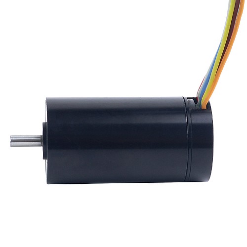 24V 45mNm 73.04W 3.9A Yuvarlak Ф30x56mm Fırçasız Çekirdeksiz Motor - 30CL56-24-P2-15500 | StepperOnline