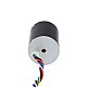 24V 5000RPM 0,029Nm 15W 0,98A Yuvarlak Ф36x50mm Fırçasız DC Motor