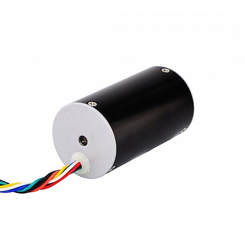 24V 4000RPM 0,131Nm 55W 3,5A Yuvarlak Ф42x63mm Fırçasız DC Motor