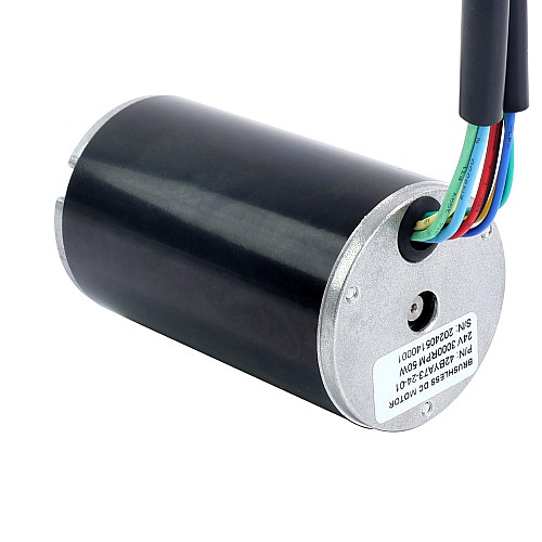 24V 3000RPM 0,16Nm 50W 3,30A Φ42x73mm Fırçasız DC Motor