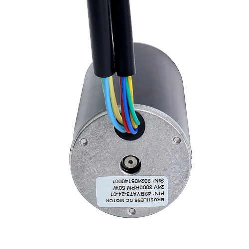 24V 3000RPM 0,16Nm 50W 3,30A Φ42x73mm Fırçasız DC Motor