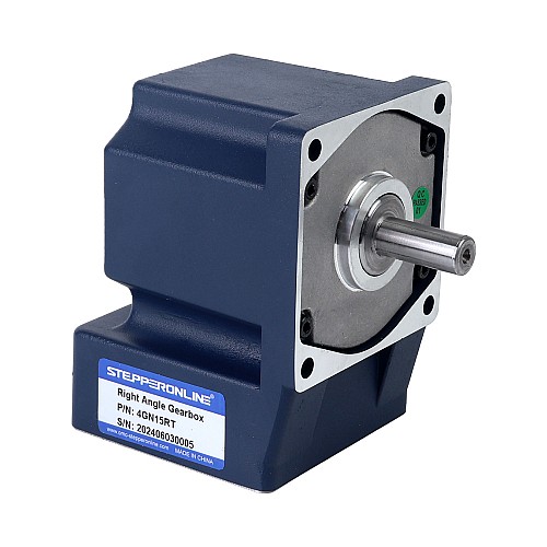 48V 40W 200RPM Dişli BLDC Motor 1,34Nm (190,10oz.in) 15:1 Dik Açılı Şanzıman