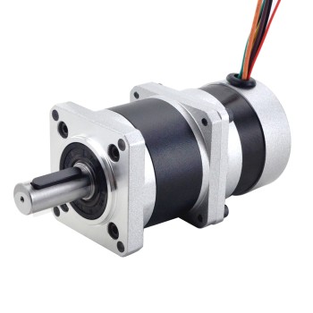 24V 84W 350RPM Dişli Fırçasız DC Motor 1,89Nm (267,65oz.in) 10:1 Yüksek Hassasiyetli Şanzıman