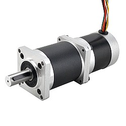 24V 172W 35RPM Dişli Fırçasız DC Motor 25.00Nm (3540.29oz.in) 100:1 Yüksek Hassasiyetli Şanzıman
