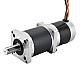 24V 172W 35RPM Dişli Fırçasız DC Motor 25.00Nm (3540.29oz.in) 100:1 Yüksek Hassasiyetli Şanzıman