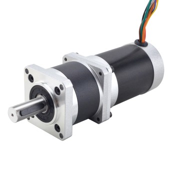 24V 220W 350RPM Dişli Fırçasız DC Motor 5.10Nm (722.22oz.in) 10:1 Yüksek Hassasiyetli Şanzıman