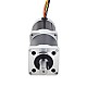 24V 220W 35RPM Dişli Fırçasız DC Motor 25.00Nm (3540.29oz.in) 100:1 Yüksek Hassasiyetli Şanzıman