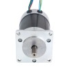 36V 3000RPM 0,41Nm 129W 4,90A 57x57x93,5mm Fırçasız DC Motor