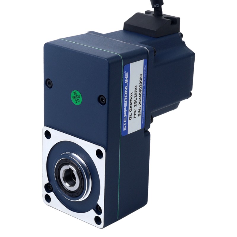 24V 40W 100RPM 2,80Nm (396,51oz.in) 30:1 Dişli Fırçasız DC Motor Paralel İçi Boş Şaft Şanzımanlı