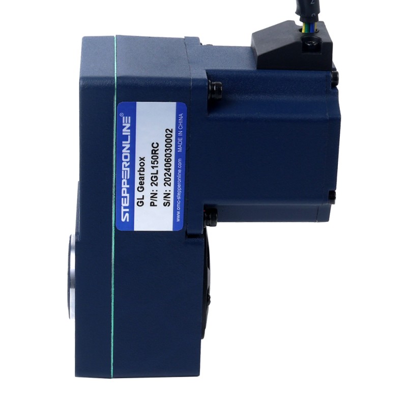 24V 40W 20RPM 13.00Nm (1840.95oz.in) 150:1 Dişli Fırçasız DC Motor Paralel İçi Boş Şaft Şanzımanlı