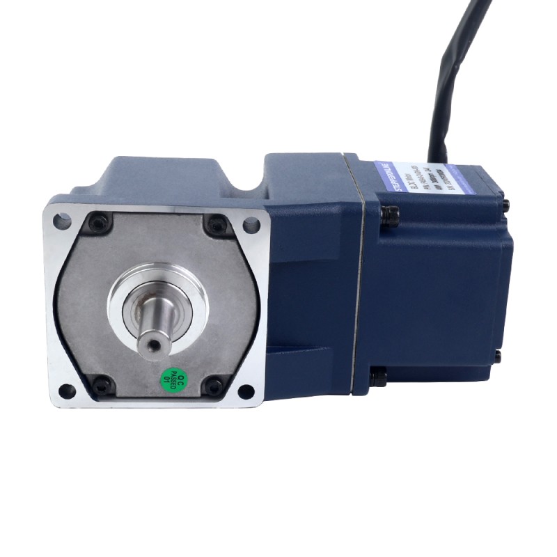 24V 40W 16.67RPM Dişli BLDC Motor 11,30Nm(1600,21oz.in) 180:1 Dik Açılı Şanzıman