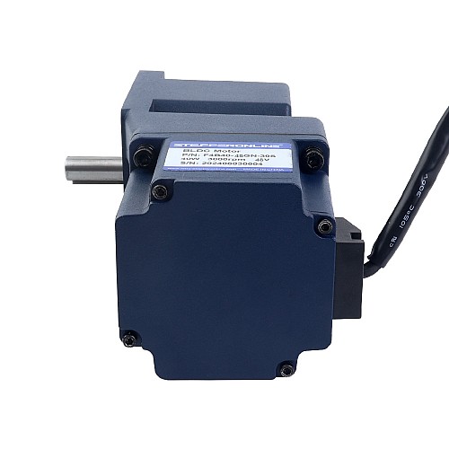 48V 40W 16.67RPM Dişli BLDC Motor 8.00Nm (1132.90oz.in) 180:1 Dik Açılı Şanzıman