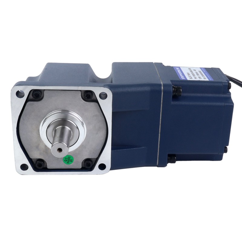 24V 120W 60RPM Dişli BLDC Motor 11,63Nm (1647,32oz.in) 50:1 Dik Açılı Şanzıman