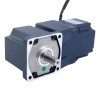24V 150W 30RPM Dişli BLDC Motor 30,86Nm(4370,14oz.in) 100:1 Dik Açılı Şanzıman - F55B150-24GU-30S/5GU100RT | StepperOnline