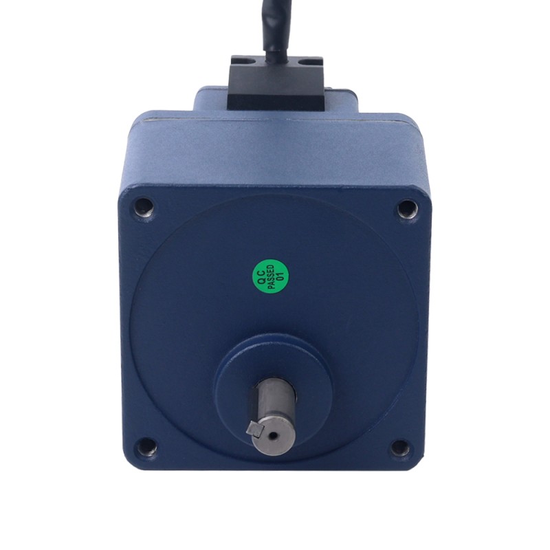 48V 60W 600RPM Dişli Fırçasız DC Motor 0,77Nm (109,04oz.in) 5:1 Düz Şanzıman