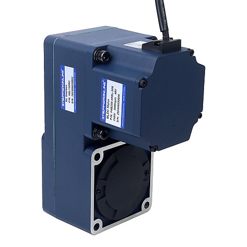 48V 250W 20RPM 70.00Nm (9912.82oz.in) 150:1 Dişli Fırçasız DC Motor Paralel İçi Boş Şaft Şanzımanlı