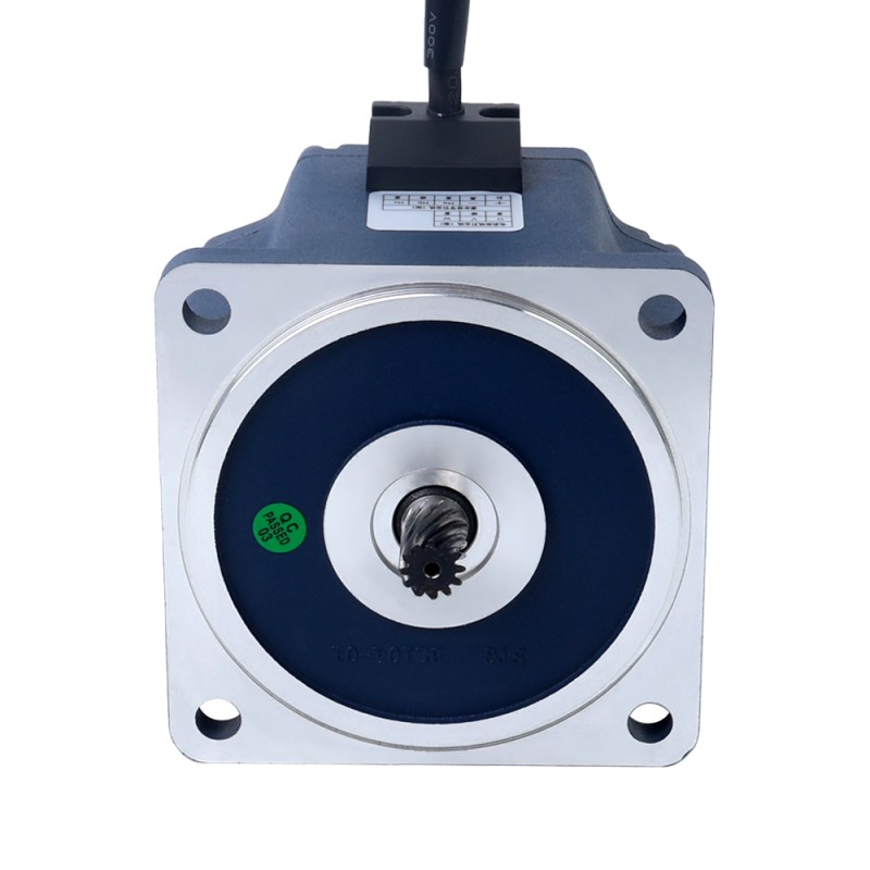 48V 250W 200RPM Dişli Fırçasız DC Motor 8,66Nm (1226,36oz.in) 15:1 Düz Şanzıman