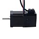 24V 3.7W Elektromanyetik Frenli Nema 17 Adım Motoru 0.52Nm (73.64oz.in)