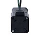 24V 3.7W Elektromanyetik Frenli Nema 17 Adım Motoru 0.52Nm (73.64oz.in)