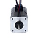 24V 3.7W Elektromanyetik Frenli Nema 17 Adım Motoru 0.52Nm (73.64oz.in)