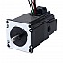 24V 4.5W Elektromanyetik Frenli Nema 23 Adım Motoru 1.2Nm (169.93oz.in)