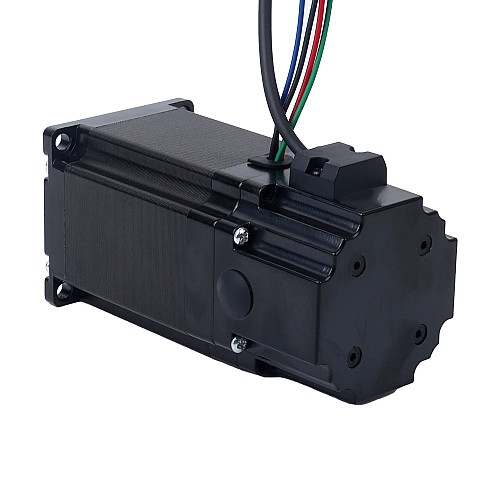 24V 4.5W Elektromanyetik Frenli Nema 23 Adım Motoru 2.0Nm (283.22oz.in)