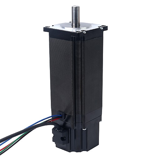 24V 4,5W Elektromanyetik Frenli Nema 23 Adım Motoru 4,2Nm (594,77oz.in)