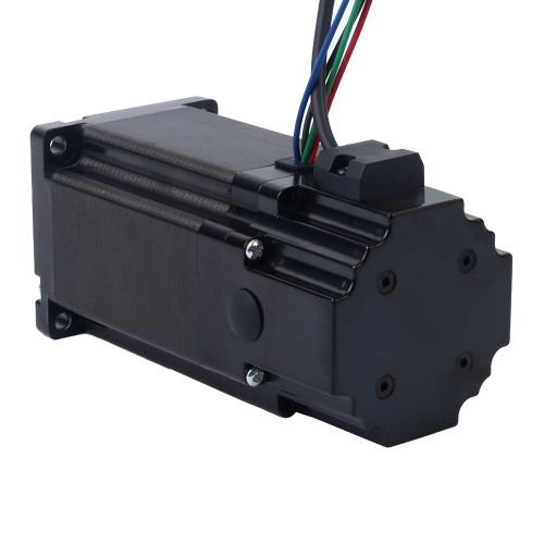24V 4.5W Elektromanyetik Frenli Nema 24 Adım Motoru 3.0Nm (424.83oz.in)