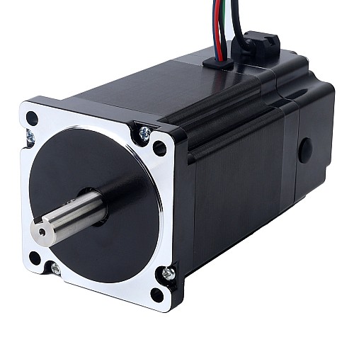 24V 6.8W Elektromanyetik Frenli Nema 34 Adım Motoru 8.5Nm (1203.70oz.in) 24V 6.8W Elektromanyetik Frenli Nema 34 Adım Motoru 8.5Nm (1203.70oz.in)