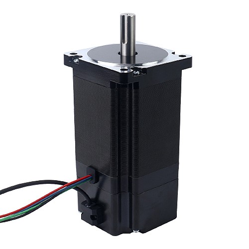 24V 6.8W Elektromanyetik Frenli Nema 34 Adım Motoru 8.5Nm (1203.70oz.in) 24V 6.8W Elektromanyetik Frenli Nema 34 Adım Motoru 8.5Nm (1203.70oz.in)