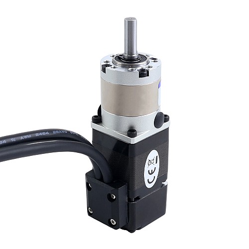 Nema 11 Kapalı Döngü Step Motor L=32mm EG Serisi Planet Redüktörlü Dişli Oranı 10:1 - 11HS12-1004D-E1000-EGS10 | StepperOnline