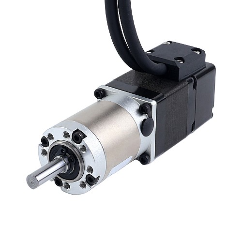 Nema 11 Kapalı Döngü Step Motor L=32mm EG Serisi Planet Redüktörlü Dişli Oranı 50:1 - 11HS12-1004D-E1000-EGS50 | StepperOnline