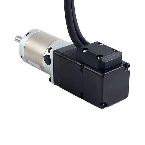 Nema 11 Kapalı Döngü Step Motor L=32mm EG Serisi Planet Redüktörlü Dişli Oranı 50:1 - 11HS12-1004D-E1000-EGS50 | StepperOnline