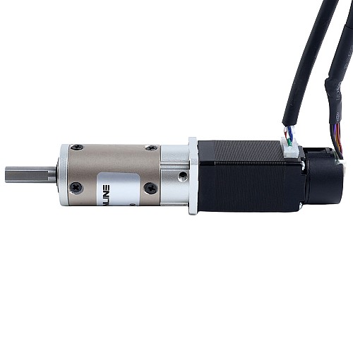 Nema 8 Kapalı Döngü Step Motor L=38mm EG Serisi Planet Redüktörlü Dişli Oranı 50:1 - 8HS15-0604D-E1000-EGS50 | StepperOnline