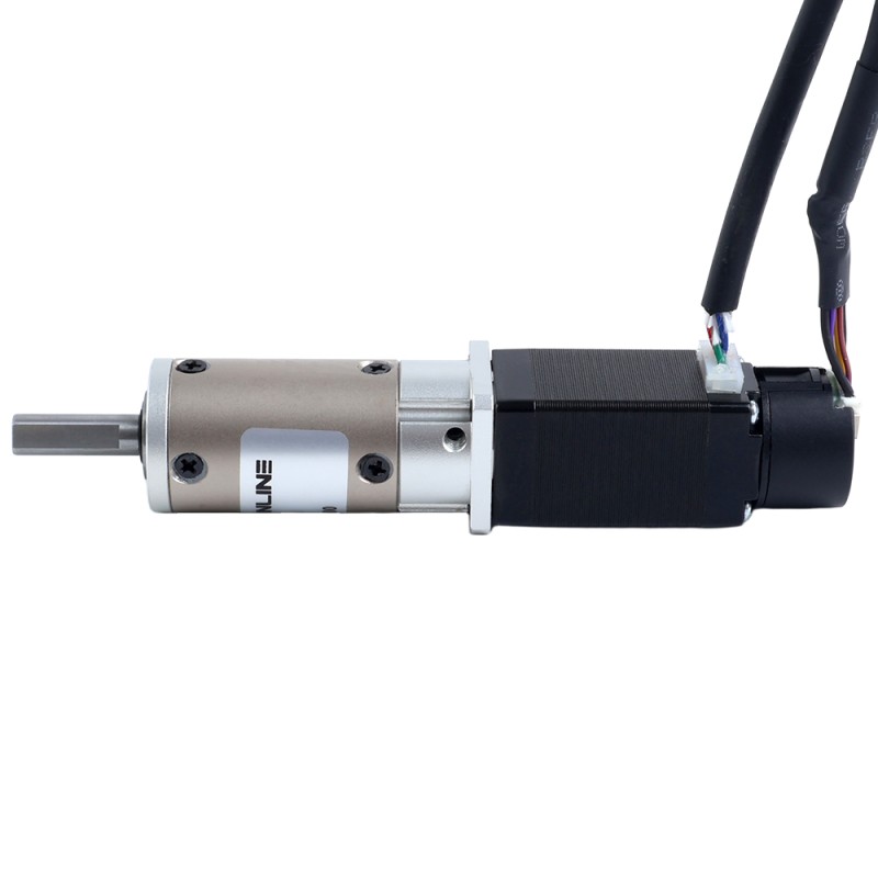 Nema 8 Kapalı Döngü Step Motor L=38mm EG Serisi Planet Redüktörlü Dişli Oranı 50:1 - 8HS15-0604D-E1000-EGS50 | StepperOnline
