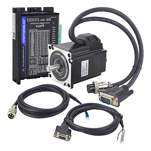 TP Serisi 1 Eksenli Kapalı Döngü Adımlayıcı CNC Kiti 1,2 Nm (169,93 oz.in) Nema 23 Motor ve Sürücü